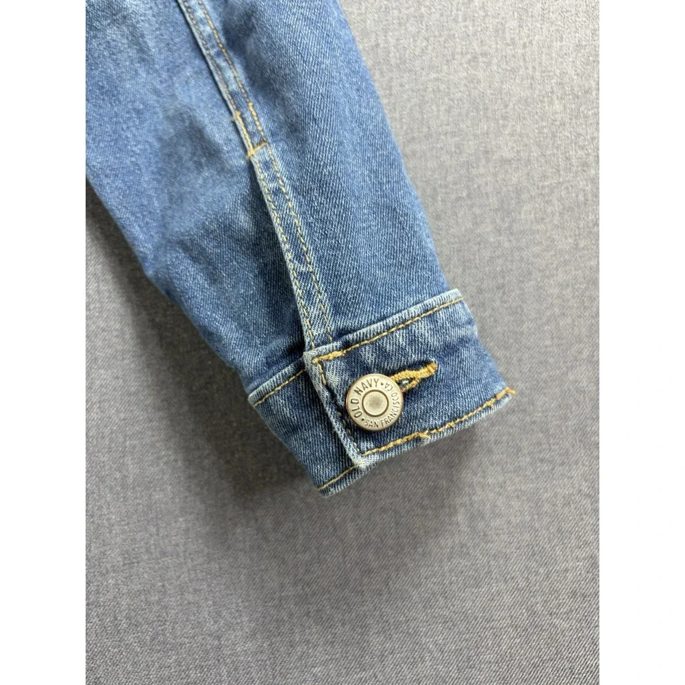 Old Navy Denim Trucker Jacket for Girls Size L (10-12) Rare Vintage